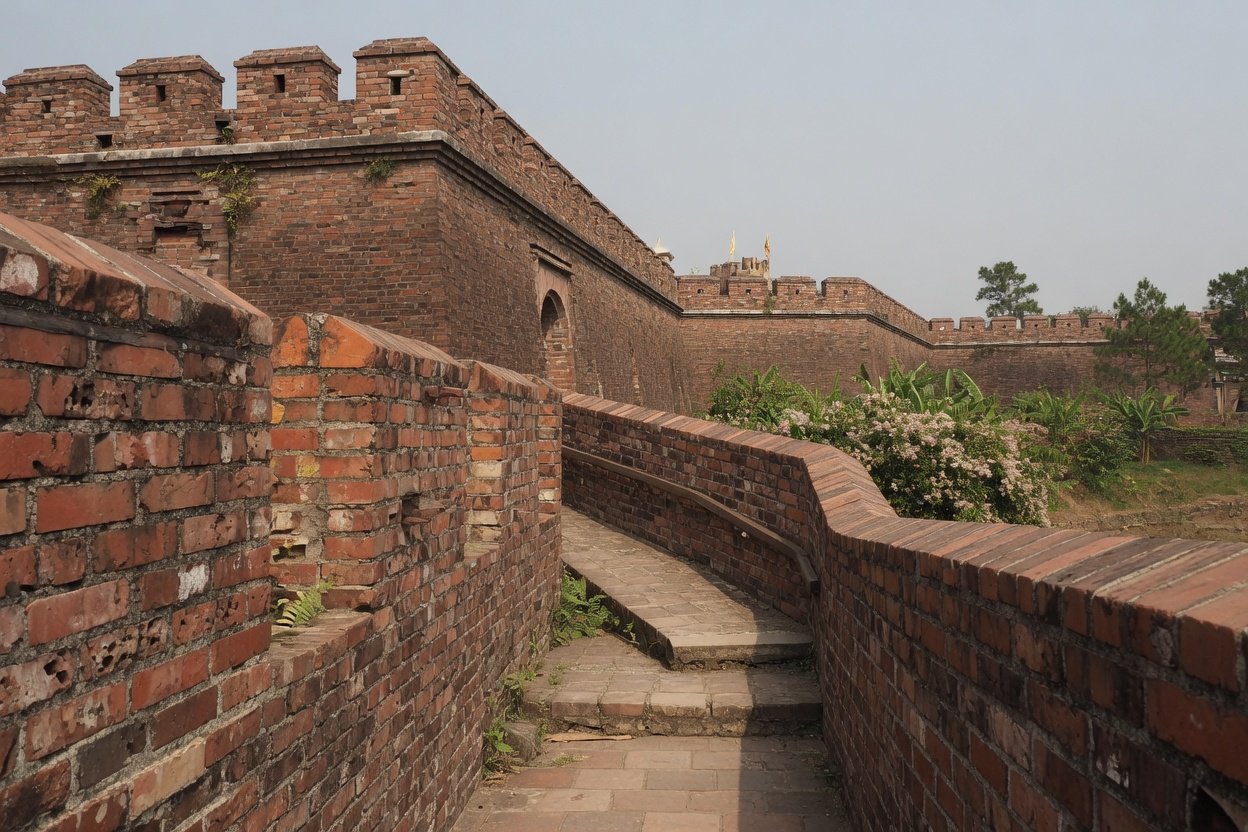 Historic temple architecture near Co Loa